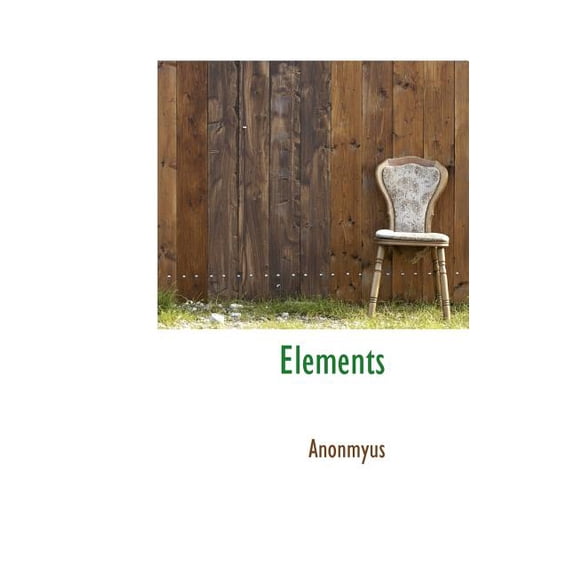 Elements (Hardcover)