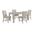 thumbnail image 1 of Picket House Furnishings Holmes 5PC Standard Height Dining Set in White, 1 of 12
