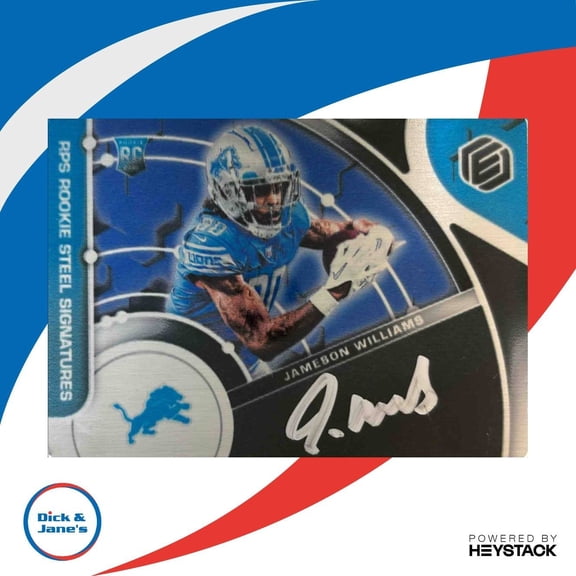 Elements Jameson Williams #126 Base Cobalt