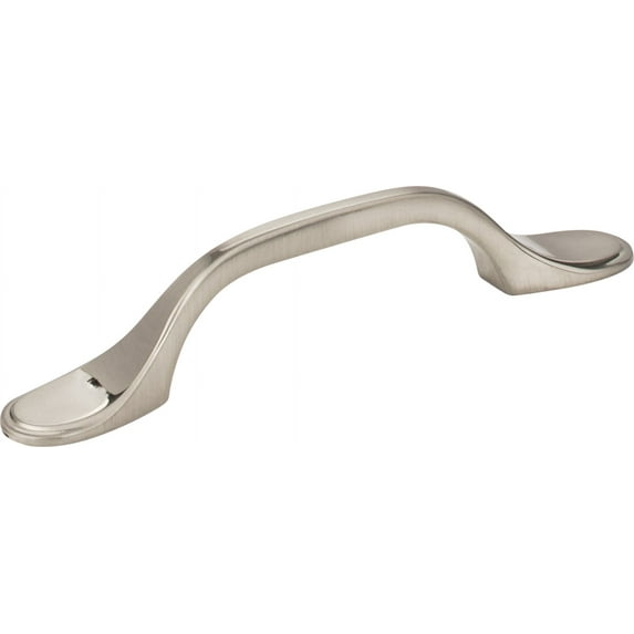Elements Kenner 5 In. Overall Length Satin Nickel Cabinet Pull 254-3SN