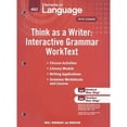 thumbnail image 1 of Pre-Owned Elements of Language: Think as a Writer Interactive Writing Worktext (Paperback 9780030995644) by Holt Rinehart and Winston (Prepared for publication by), 1 of 1