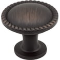 thumbnail image 1 of Elements Lindos Rope Trim Round Cabinet Knob, 1 of 2
