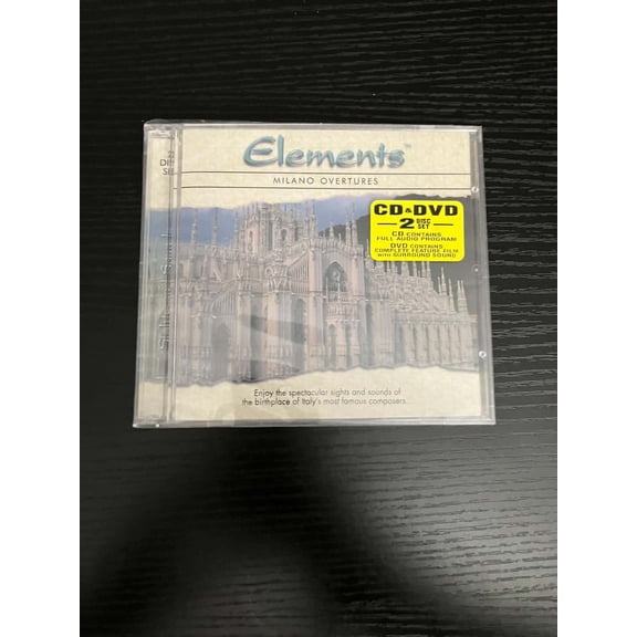 Elements: Milano Overtures, (CD and DVD 2 Disc Set)