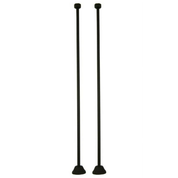 Elements Of Design Ds485 Straight Water Supply Lines - Bronze