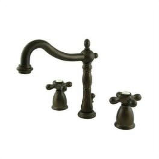 Elements Of Design Eb1795ax New Orleans Double Handle Kitchen Faucet - Bronze