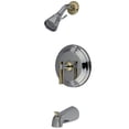thumbnail image 1 of Elements Of Design EB2634ML Single Handle Tub And Shower Trim - Brass, 1 of 2