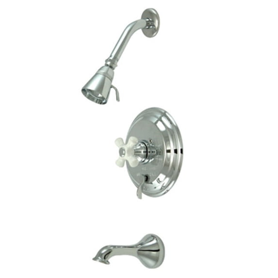 Elements Of Design EB36310PX Single Handle Tub And Shower Trim - Chrome