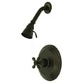 thumbnail image 1 of Elements Of Design EB3635AXSO Single Handle Shower Trim - Bronze, 1 of 2