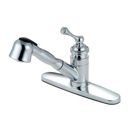 Elements Of Design Eb389bl Pullout Spray Kitchen Faucet - Chrome