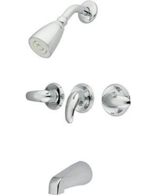 Elements Of Design Eb623.Ll Tub And Shower Package - Chrome - image 1 of 1