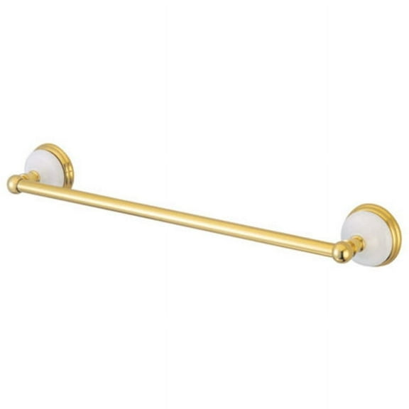 Elements Of Design Eba1111pb 24" Towel Bar From The Hot Springs Collection - Brass