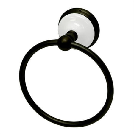 Elements Of Design Eba1114orb Towel Ring From The Hot Springs Collection - Bronze