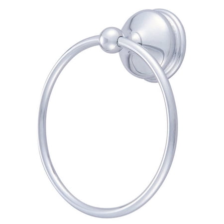 Elements Of Design Eba1164c 6" Towel Ring From The St. Louis Collection - Chrome