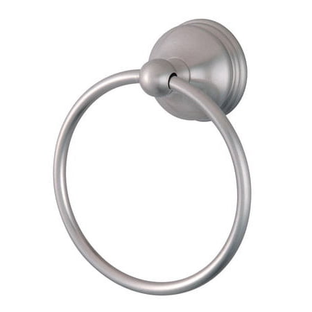 Elements Of Design Eba1164sn 6" Towel Ring From The St. Louis Collection - Nickel