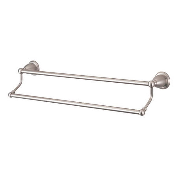 Elements Of Design Eba1753sn 24" Double Towel Bar From The New Orleans Collection - Nickel