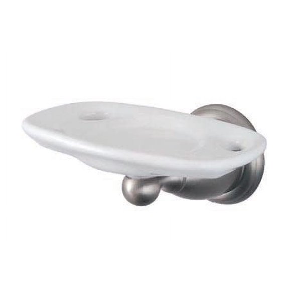 Elements Of Design EBA1756SN Wall Mounted Toothbrush And Tumbler Holder From The New