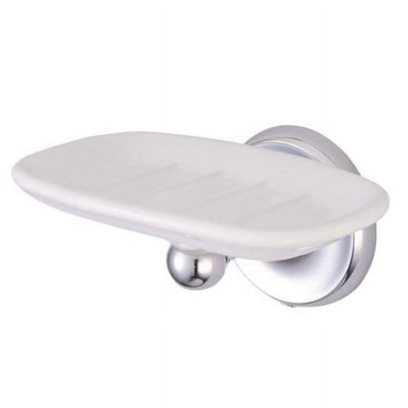 Elements Of Design Eba315c Wall Mounted Soap Dish From The Petosky Collection - Chrome