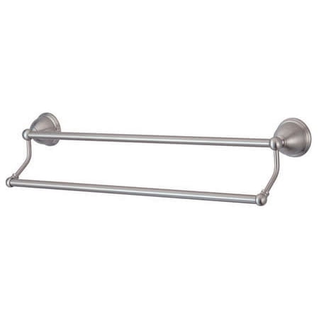 Elements Of Design Eba3963sn 24" Double Towel Bar From The Chicago Collection - Nickel