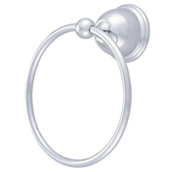 Elements Of Design Eba3964c 6" Towel Ring From The Chicago Collection - Chrome