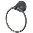 thumbnail image 1 of Elements Of Design EBA3964ORB 6" Towel Ring From The Chicago Collection - Bronze, 1 of 4