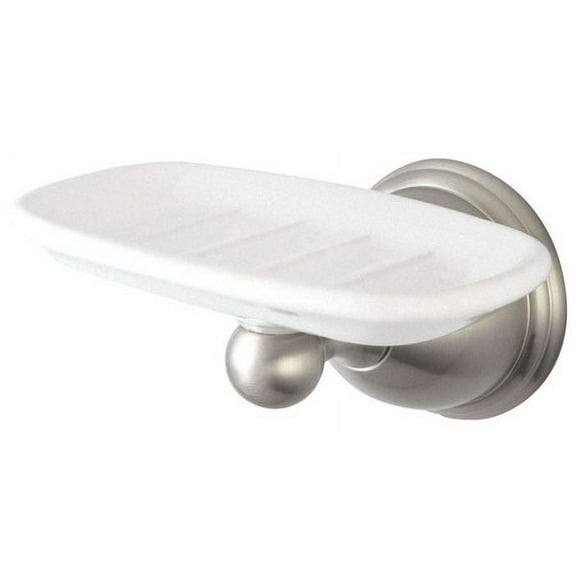 Elements Of Design Eba3965sn Wall Mounted Soap Dish From The Chicago Collection - Nickel