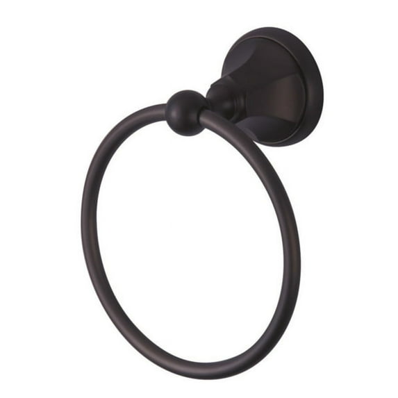 Elements Of Design Eba4814orb 6" Towel Ring From The New York Collection - Bronze