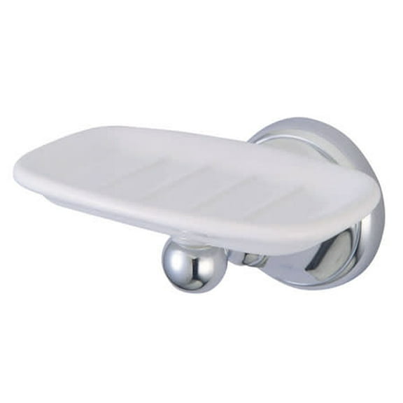 Elements Of Design Eba4815c Wall Mounted Soap Dish From The New York Collection - Chrome