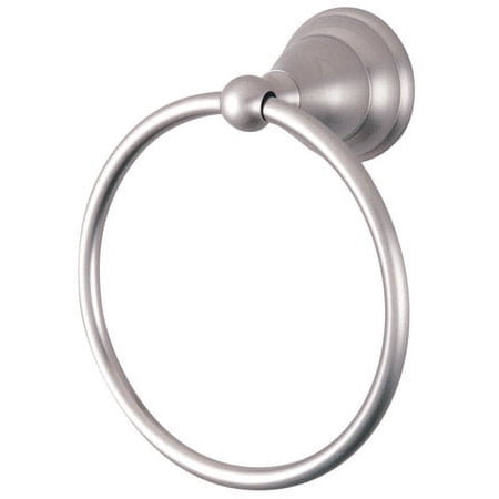 Elements Of Design Eba5564sn 6" Towel Ring From The Atlanta Collection - Nickel