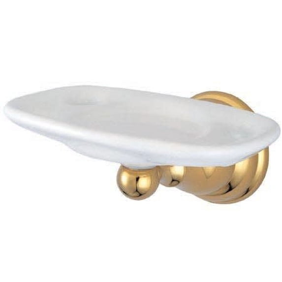 Elements Of Design EBA5566PB Wall Mounted Toothbrush And Tumbler Holder From The Atlanta