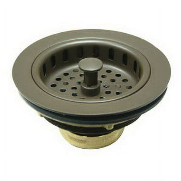 Elements Of Design Ebs100 Cast Brass Heavy Duty Basket Strainer - Bronze