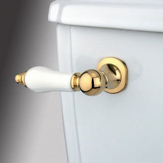 Elements Of Design Ektpl Porcelain / Oak Tank Lever From The Made To Match Collection -
