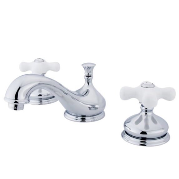 Elements Of Design ES1161PX Double Handle 8" To 16" Widespread Bathroom Faucet - Chrome