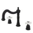 thumbnail image 1 of Elements Of Design ES1345PX Double Handle 8" To 14" Widespread Deck Mounted Roman Tub, 1 of 1