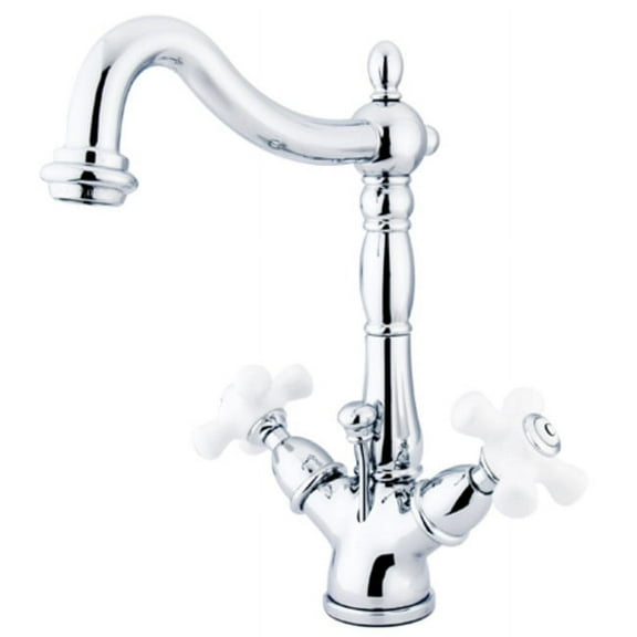 Elements Of Design Es1431px Double Handle 4" Single Hole Bathroom Faucet - Chrome
