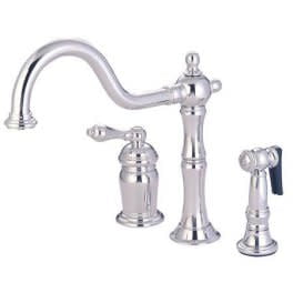 Elements Of Design Es1811pl New Orleans Single Handle Kitchen Faucet - Chrome