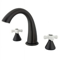 Elements Of Design Es2365px Double Handle Widespread Deck Mounted Roman Tub Filler -