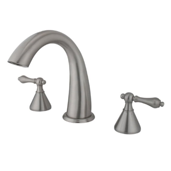 Elements Of Design ES2368AL Double Handle 8" To 16" Widespread Deck Mounted Roman Tub