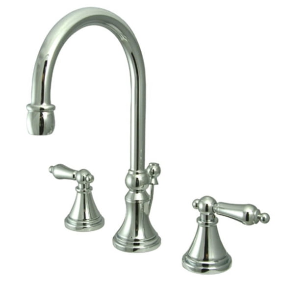 Elements Of Design ES2981AL Double Handle 8" To 16" Widespread Bathroom Faucet - Chrome