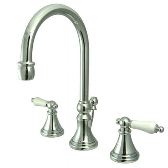 Elements Of Design Es2981pl Double Handle 8" To 16" Widespread Bathroom Faucet - Chrome