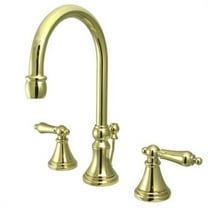 Elements Of Design Es2982al Double Handle 8" To 16" Widespread Bathroom Faucet - Brass