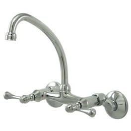 Elements Of Design Es314 Victorian Double Handle 6" To 8-1/2" Center Wall Mounted High