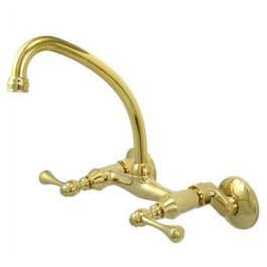 Elements Of Design ES3142L Victorian Double Handle 6" To 8-1/2" Center Wall Mounted High