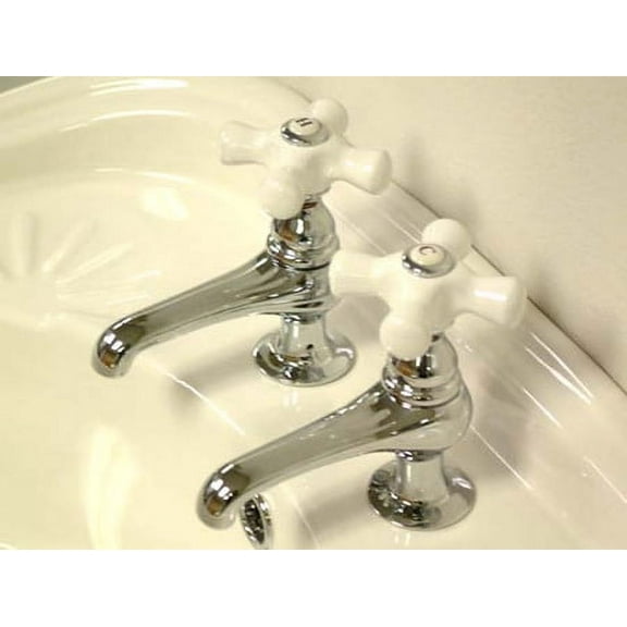 Elements Of Design Es3201px Double Handle Lavatory Basin Tap - Chrome