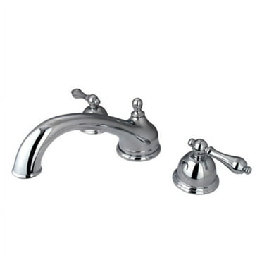 Elements Of Design Es3351al Double Handle Deck Mounted Roman Tub Filler - Chrome