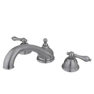 Elements Of Design Es3358al Double Handle Deck Mounted Roman Tub Filler - Nickel