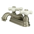 thumbnail image 1 of Elements Of Design Es3608px Double Handle 4" Centerset Bathroom Faucet - Nickel, 1 of 1