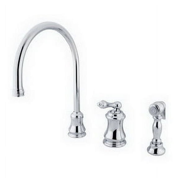 Elements Of Design Es381albs Single Handle Kitchen Faucet - Chrome