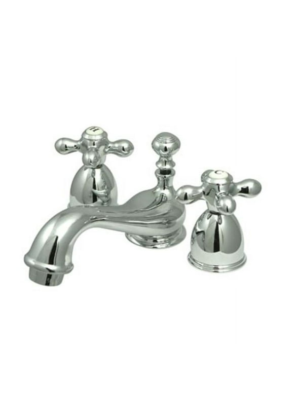 Elements Of Design Es3951ax Double Handle 4" To 8" Mini Widespread Bathroom Faucet -