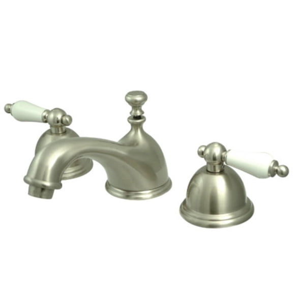 Elements Of Design Es3968pl Double Handle 8" To 16" Widespread Bathroom Faucet - Nickel