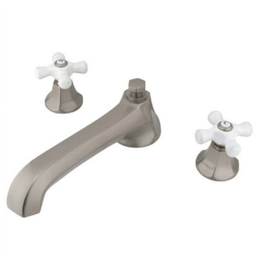 Elements Of Design Es4308px Double Handle Widespread Deck Mounted Roman Tub Filler -